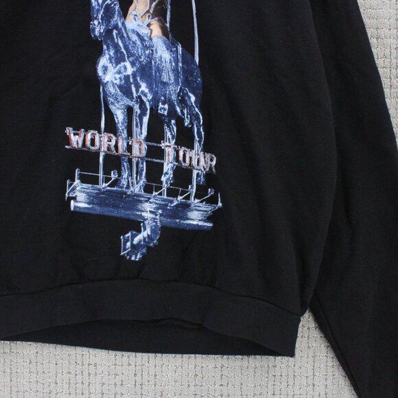 Beyonce Sweatshirt Unisex Large L Black Pullover Renaissance World Tour Concert - Picture 3 of 11